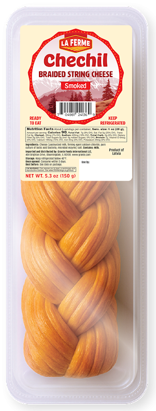 Chechil Braided String Cheese Smoked
