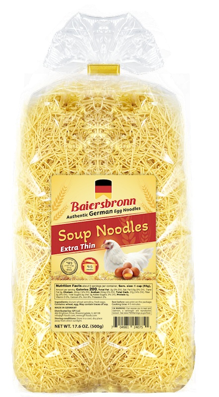Egg Noodles Soup Extra Thin
